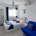 White And Blue