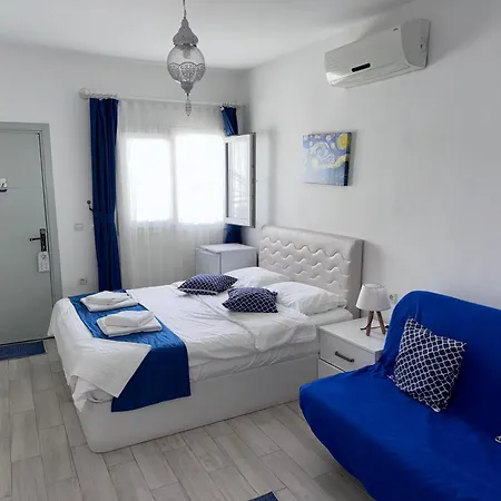 White And Blue